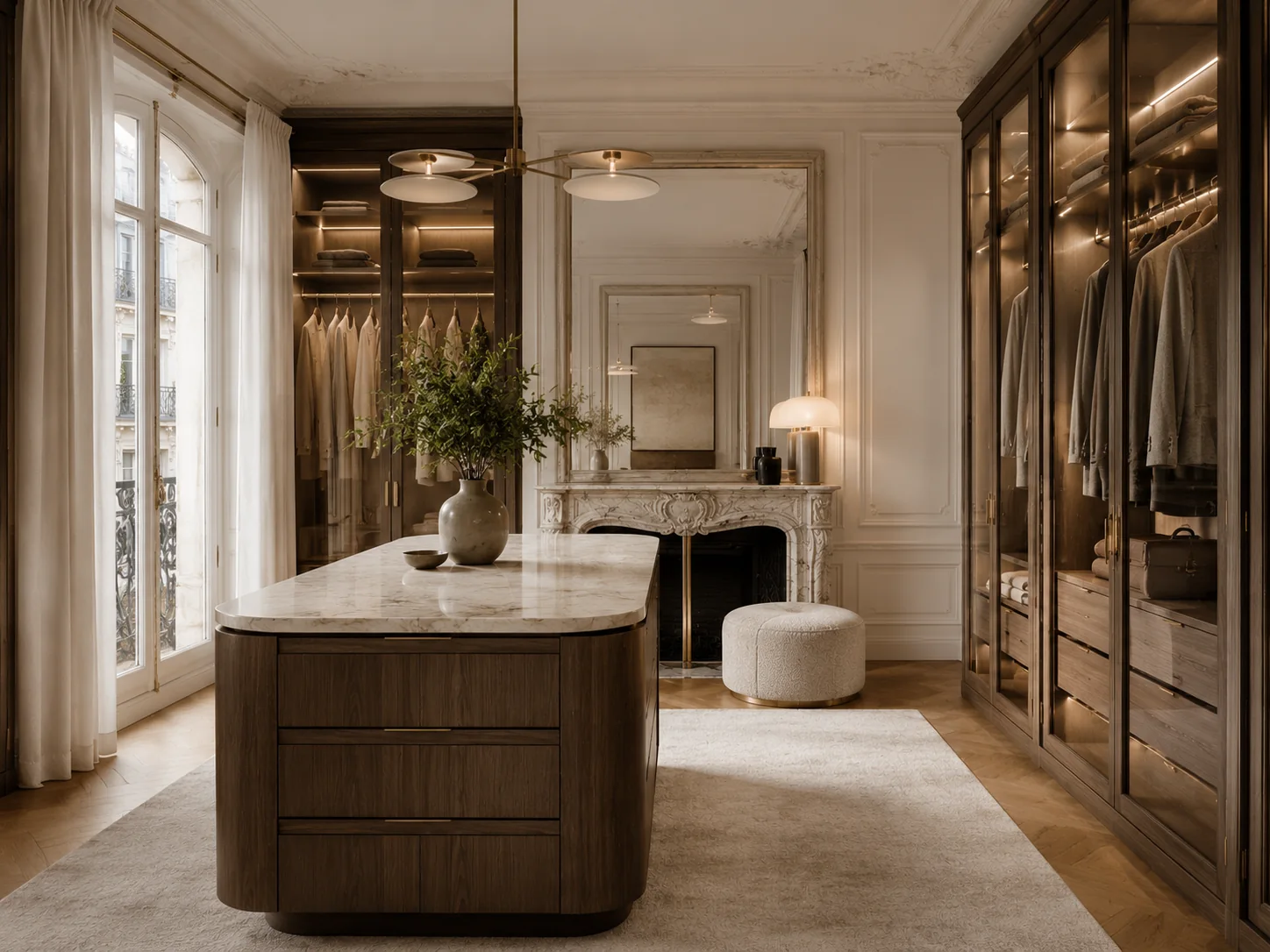 Paris dressing room concept
